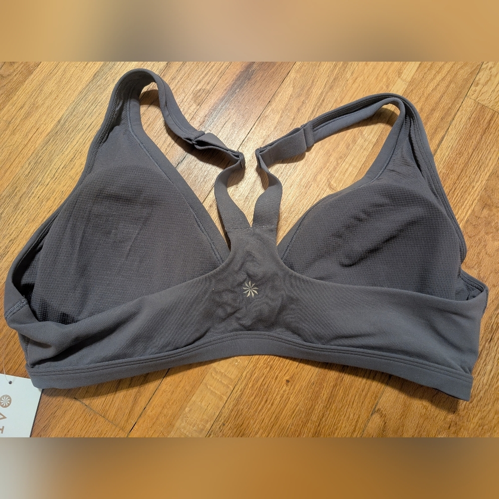 Dusty Purple Athleta Harmony Sports Bra - Picture 4 of 5